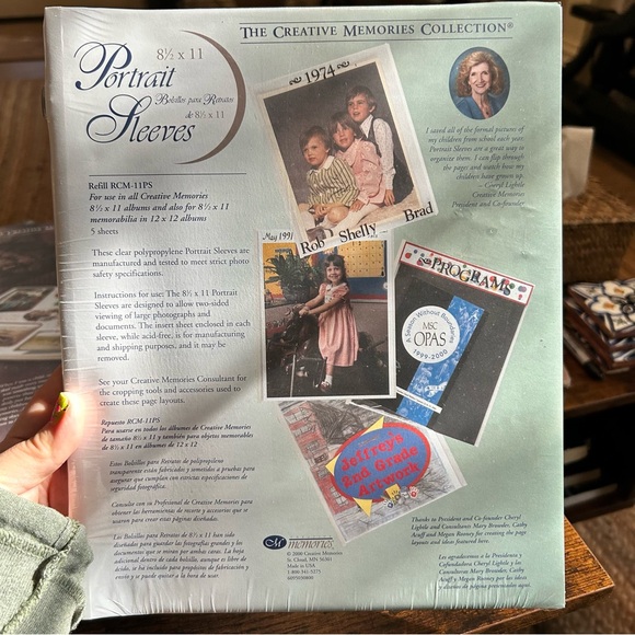 Creative Memories Bundle of New 12” cutting system, page protectors, oval cutter - Picture 9 of 15